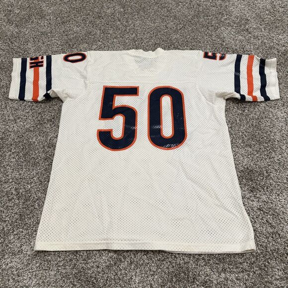 Vintage 80s Chicago Bears NFL Jersey #50 Mike Singletary Size Large Sandknit - Picture 8 of 9